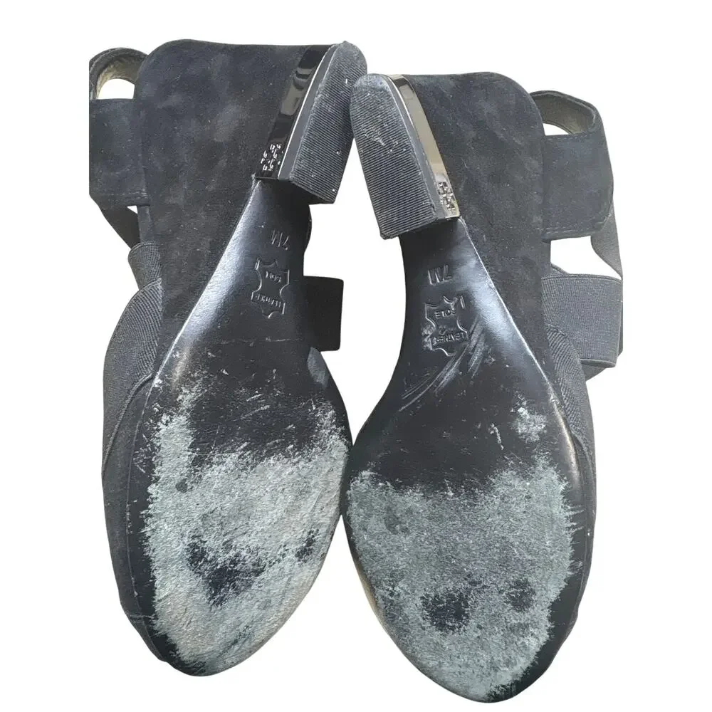 Tory Burch Debbie Suede Wedge Sandals
